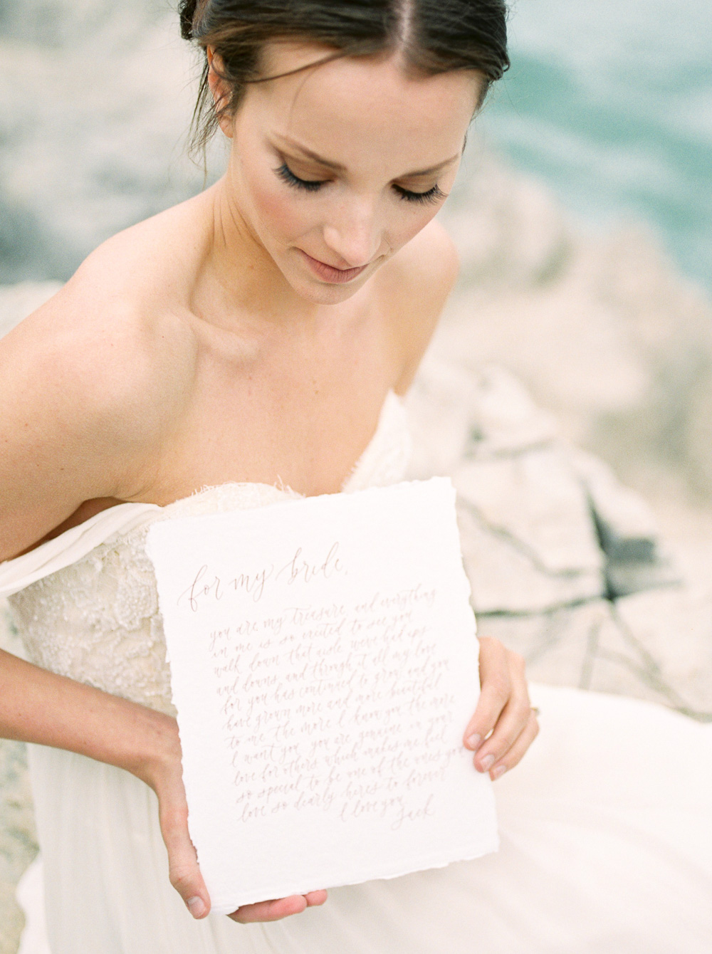 Wedding Vows | Calligraphy | Banff Elopement | Fine Art Wedding Photographer Esther Funk