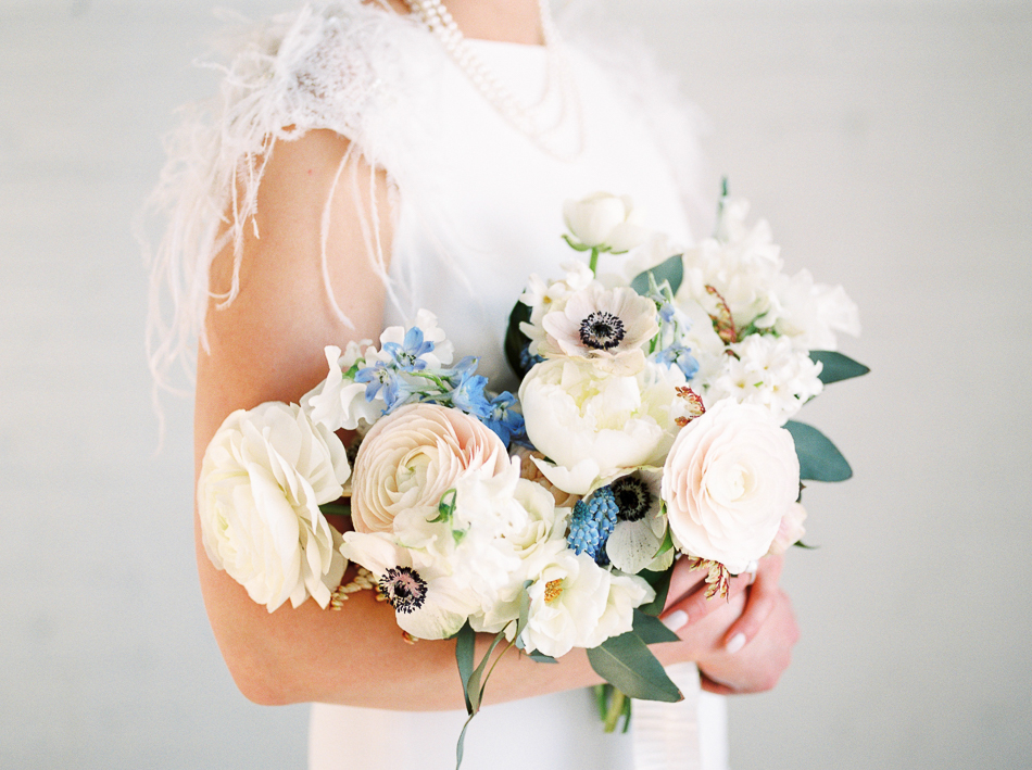 Best Bridal Bouquets designed by Kyla Ferguson | Photographed by Esther Funk Photography | blush and white wedding bouquet | blush and blue colour palette | Peonies Ranunculus Muscari Hyacinth | Flower Trends | spring wedding bouquet | Winnipeg Wedding Photographer | Fine Art Wedding Photographer | Fine Art Wedding Photographer Esther Funk #weddingbouquet #bestbridalbouquets #estherfunkphotography #winnipegweddingphotographer
